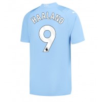 Manchester City Erling Haaland #9 Replica Home Shirt 2023-24 Short Sleeve